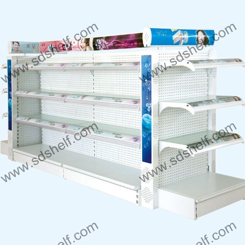 COSMETIC DISPLAY SHELF WITH LIGHT BOX